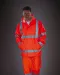 YHVS450 - Ademende regenjasj Hi-Vis Soft Flex Hi Vis Orange
