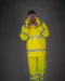 YHVS450 - Ademende regenjasj Hi-Vis Soft Flex Hi Vis Orange