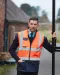 YHV005 - Gewatteerde veiligheidsbodywarmer Hi Vis Orange / Navy