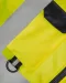 YHV005 - Gewatteerde veiligheidsbodywarmer Hi Vis Orange / Navy