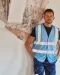 YHVW120 - Hoge zichtbaarheid hesje van gerecycleerd gaas Hi Vis Yellow