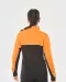 WK404 - Ecologische uniseks sweater met ritskraag Black / Forest Green