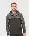 WK450 - 3-laags unisex softshelljas Black / Forest Green