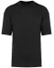 K3008 - Oversized T-shirt korte mouwen uniseks Black