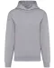 K4018 - Oversized fleece sweater met capuchon Oxford Grey