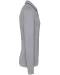 K280 - Heren polo van piquétricot met lange mouwen Oxford Grey / Navy / White