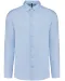 K595 - Heren overhemd Oxford lange mouwen Oxford Blue