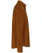 K599 - Heren overhemd met lange mouwen in ribfluweel Washed Brandy