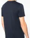 K398 - Bio T-shirt kraag met onafgewerkte rand korte mouwen White