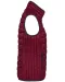 K6114 - Ladies' lightweight sleeveless down jacket Wine