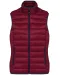 K6114 - Ladies' lightweight sleeveless down jacket Wine