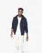 NS402 - Ecologische uniseks sweater met capuchon en rits Black