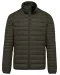 K6120 - Men's lightweight padded jacket Dark Khaki