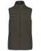 K6114 - Ladies' lightweight sleeveless down jacket Dark Khaki