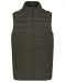 K6113 - Men’s lightweight sleeveless down jacket Dark Khaki