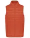 K6113 - Men’s lightweight sleeveless down jacket Burnt Ochre