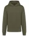 K4018 - Oversized fleece sweater met capuchon Light khaki