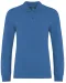 K269 - Kinderpolo lange mouwen Light Royal Blue