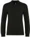 K269 - Kinderpolo lange mouwen Black