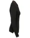 K281 - Dames polo van piquétricot met lange mouwen Black / Red / White