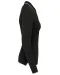K281 - Dames polo van piquétricot met lange mouwen Black / Light Grey / White