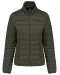 K6121 - Ladies' lightweight padded jacket Dark Khaki
