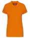K255 - Piqué-damespolo korte mouwen Orange