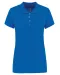 K255 - Piqué-damespolo korte mouwen Light Royal Blue