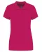 K255 - Piqué-damespolo korte mouwen Fuchsia