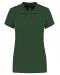 K255 - Piqué-damespolo korte mouwen Forest Green
