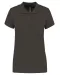 K255 - Piqué-damespolo korte mouwen Dark Grey