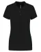 K255 - Piqué-damespolo korte mouwen Black