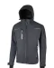 UPFU187 - Softshell jas Space Asphalt Grey