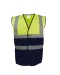 YHVW122 - Tweekleurig veiligheidshesje Hi Vis Yellow / Navy