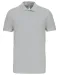 K239 - Piquépolo korte mouwen heren Snow Grey