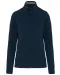 K457 - Damessweater met rits Navy