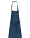 K895 - Katoenen schort zonder zak Denim