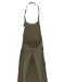 K895 - Katoenen schort zonder zak Light khaki