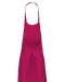 K895 - Katoenen schort zonder zak Fuchsia