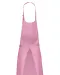 K895 - Katoenen schort zonder zak Dark Pink