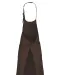 K895 - Katoenen schort zonder zak Chocolate