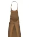 K895 - Katoenen schort zonder zak Camel