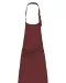 K895 - Katoenen schort zonder zak Wine