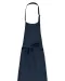 K895 - Katoenen schort zonder zak Navy
