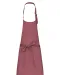 K895 - Katoenen schort zonder zak Marsala