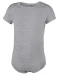 K831 - Babyromper korte mouwen Oxford Grey