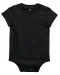 K831 - Babyromper korte mouwen Black