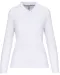 WK277 - Damespolo lange mouwen White
