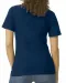 GI64800L - Damespolo Softstyle Dubbele piqué Navy