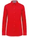 K585 - Damesoverhemd met lange mouwen van katoen Nevada Red